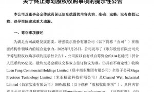 歌尔股份，终止百亿收购！