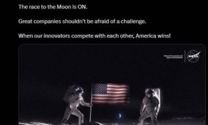 NASA再回应马斯克:目标只有一个,赶在中国前头登月
